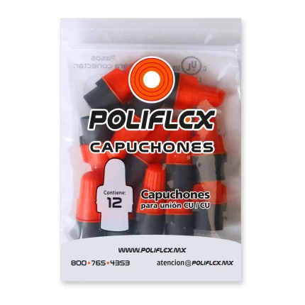 Capuchones Poliflex 50 Bolsas De 12 Pzas C/u
