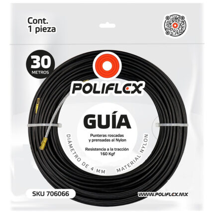 Guía Poliflex De 30 M, 1 Pza