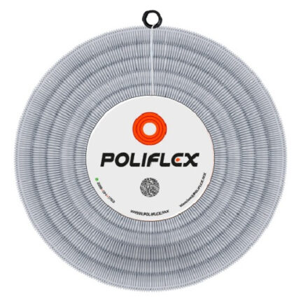 Poliflex Blanco Ligero Tipo Canaleta De 1/2  50 M