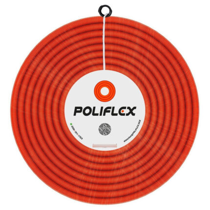 Poliflex Naranja Con Guía De 1/2  Rollo Con 100 M
