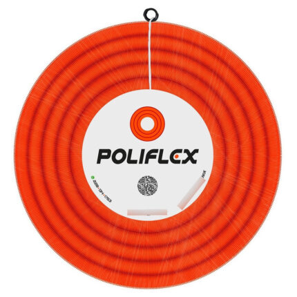 Poliflex Naranja Con Guía 1  Rollo Con 50m