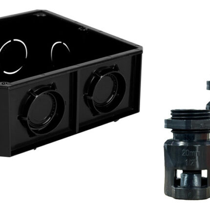 Caja De Registro Eléctrico Poliflex 1/2  10 Pzas