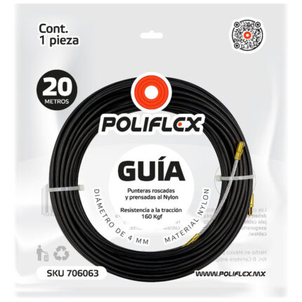 Guía Poliflex De 20 M, 1 Pza
