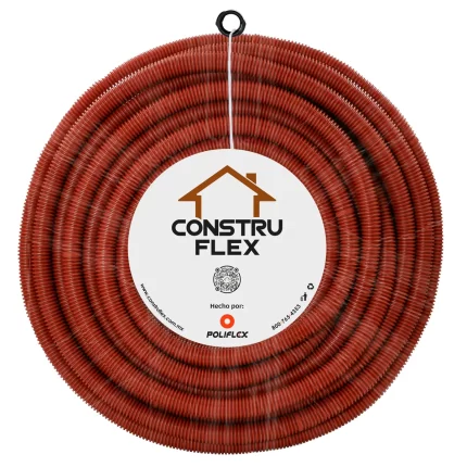 Construflex De 3/4 Con Guía Rollo 50 M